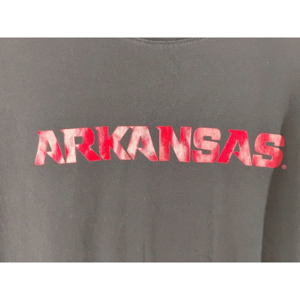 Nike Tee Arkansas Razorbacks Mens XXL Long‎ Sleeve Tshirt